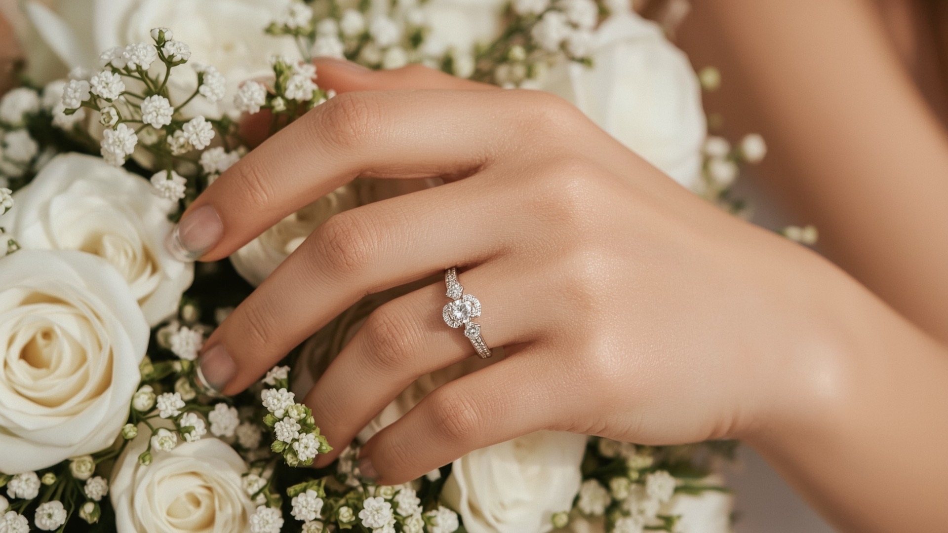 Oval Halo Solitaire