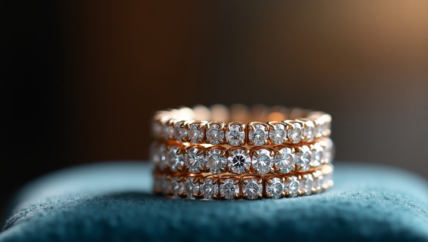 Floral Halo Engagement Ring
